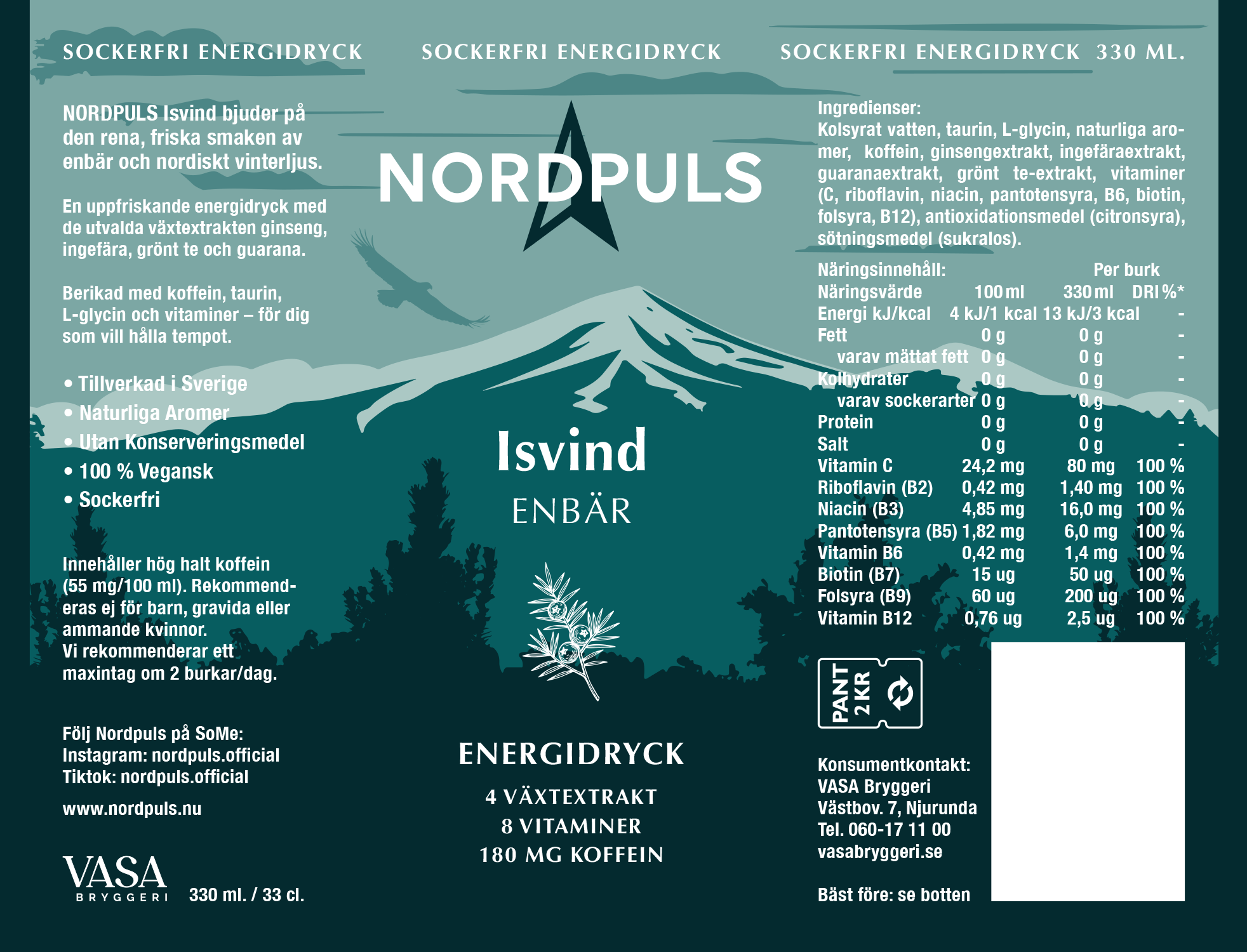 Nordpuls Isvind 12-pack - Bild 2